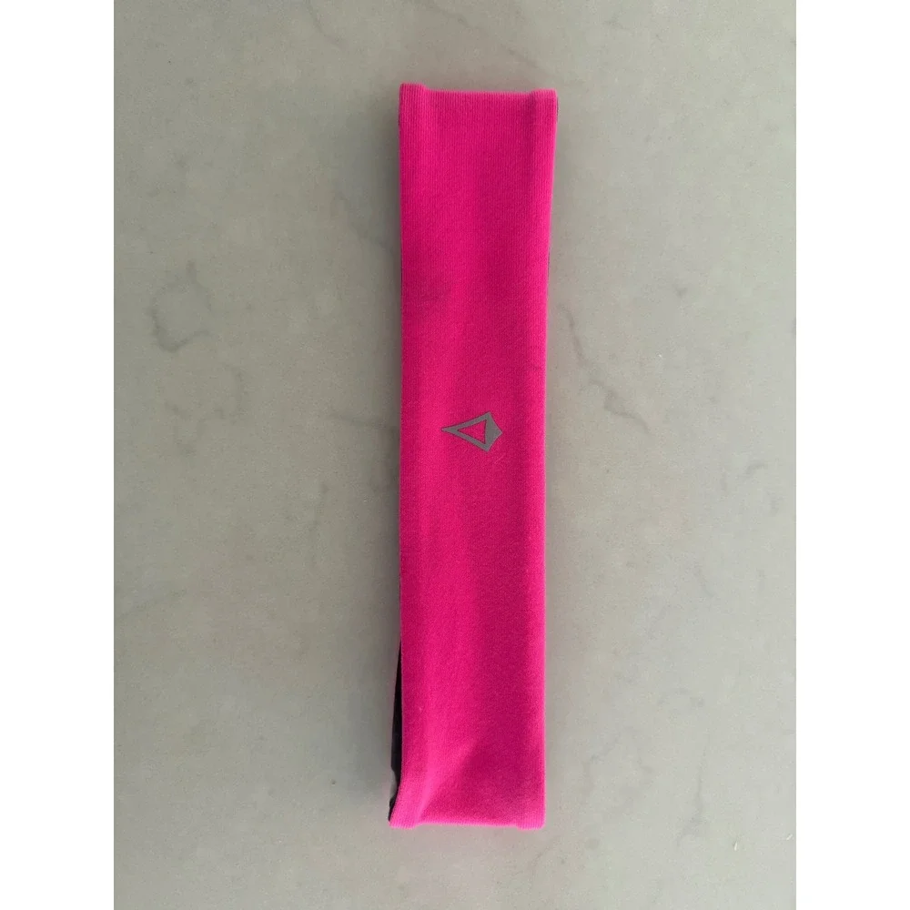 Ivivva Lululemon Reversible Headband Bokeh Light Print Pink Athletic Kids